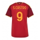 AS Roma Santiago Castro #9 Replike Domaci Dres za Ženska 2026-27 Kratak Rukav